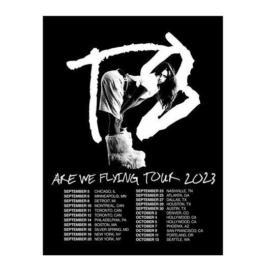 Are We Flying Tour Poster-Tate McRae