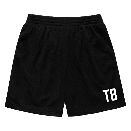 T8 Black Shorts-Tate McRae