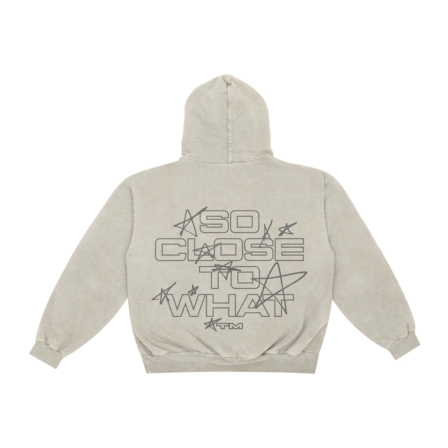 Stars Gray Hoodie